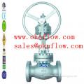 7  Carbon steel flange RF RTJ globe valve /sales@oknflow.com